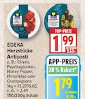 Herzstücke Antipasti Kirsch Paprika Angebote von EDEKA bei EDEKA Potsdam für 1,79 €