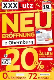 XXXLutz Möbelhäuser Prospekt für Otzberg: "NEUERÖFFNUNG in Obernburg", 24 Seiten, 18.11.2024 - 24.11.2024