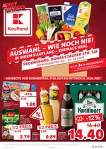Kaufland Prospekt für Teublitz mit 52 Seiten Kaufland Prospekt für Teublitz: "EIN EINKAUF - ALLES ERLEDIGT", 52 Seiten, 17.06.2021 - 23.06.2021