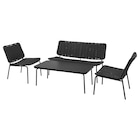 Aktuelles 4er-Sitzgruppe/außen dunkelgrau/schwarz Angebot bei IKEA in Stuttgart ab 799,00 €