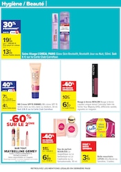 Promos Soin visage dans le catalogue "NOUVEL AN LUNAIRE" de Carrefour à la page 62