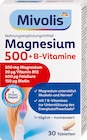 Magnesium 500 + B-Vitamine 2-Phasen Depot Tabletten 30 St Angebote von Mivolis bei dm-drogerie markt Regensburg für 1,95 €