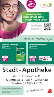 Aktueller mea - meine apotheke Prospekt für Glauchau mit  Seiten