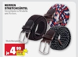 Herren Stretchgürtel Angebote bei E center Weinheim für 4,99 €