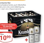 Aktuelle Krombacher Angebote bei GLOBUS in Rüsselsheim Aktuelles Krombacher Bier Angebot bei GLOBUS in Rüsselsheim ab 10,99 €