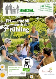 Aktueller Sanitätshaus Orthopädietechnik SEIDEL Nachfolger Matthias Harmuth e.K. Sanitätshäuser Prospekt für Forst: Fit und mobil durch den Frühling mit 6} Seiten, 13.03.2025 - 31.05.2025