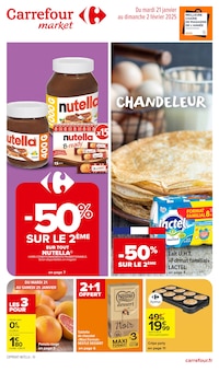 Prospectus Carrefour Market de la semaine "Carrefour market" avec 1 pages, valide du 21/01/2025 au 02/02/2025 pour Issoire et alentours