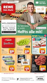 REWE Prospekt Dein Markt mit 24 Seiten