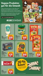 Vegane Mayonnaise Angebot im aktuellen REWE Prospekt auf Seite 24