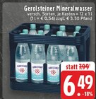 Mineralwasser Angebote von Gerolsteiner bei EDEKA Gronau für 6,49 €