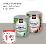 Aktuelle Kräuter Angebote bei GLOBUS in Bochum Aktuelles Fix für Salat Würzige Gartenkräuter Angebot bei GLOBUS in Bochum ab 1,49 €