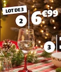 3 verres à vin en promo chez Gifi Pontchâteau à 6,99 €