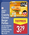 Crunchy Chicken Burger Patties im ALDI Nord Prospekt Crunchy Chicken Burger Patties von Jack's Farm im aktuellen ALDI Nord Prospekt für 3,29 €