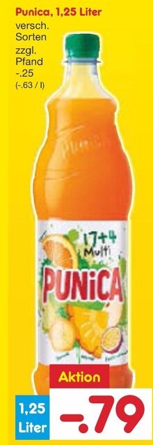 Punica bei Netto Marken-Discount in Gladbeck Punica im Angebot bei Netto Marken-Discount Gladbeck für 0,79 €