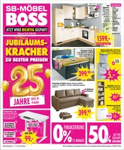 Aktueller SB Möbel Boss Prospekt mit Schlafzimmer, "JETZT WIRD RICHTIG GESPART!", Seite 1
