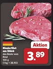Aktuelles Rinderfilet am Stück Angebot bei combi in Hannover ab 3,89 €