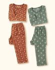 PYJAMA FEMME INEXTENSO - IN EXTENSO en promo chez Auchan Hypermarché Meaux à 8,99 €