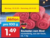 Netto Marken-Discount Ohrsleben - Rouladen vom Rind Angebot im Prospekt Rouladen vom Rind bei Netto Marken-Discount im Ohrsleben Prospekt für 1,49 €