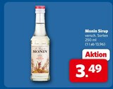 Monin Sirup im Angebot bei combi in Melle Monin Sirup Angebote bei combi Melle für 3,49 €