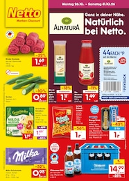 Netto Marken-Discount Prospekt "Aktuelle Angebote", 71 Seiten, 26.10.2026 - 26.10.2026 Aktueller Netto Marken-Discount Prospekt, "Aktuelle Angebote", mit Angeboten der Woche, gültig von 26.10.2026 bis 26.10.2026