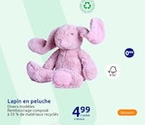 Lapin en peluche dans le catalogue Action