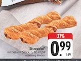 Käsezwirbel mit Salami Angebote bei EDEKA Bautzen für 0,99 €