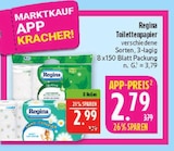 Toilettenpapier im Angebot bei Marktkauf in Leipzig Toilettenpapier Angebote von Regina bei Marktkauf Leipzig für 2,79 €