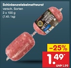 Schinkenzwiebelmettwurst für 1,49 € bei Netto Marken-Discount im Angebot Schinkenzwiebelmettwurst im aktuellen Netto Marken-Discount Prospekt