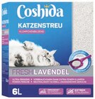 Katzenstreu weiß mit Lavendelduft Angebote von Coshida bei Lidl Greifswald für 3,95 €