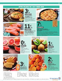 Offre Kiwi dans le catalogue E.Leclerc du moment à la page 3