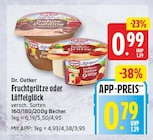 Fruchtgrütze von Dr. Oetker für 0,79 € bei EDEKA im Angebot Fruchtgrütze von Dr. Oetker im aktuellen EDEKA Prospekt