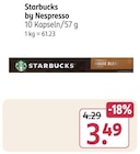 Starbucks von Nespresso im aktuellen Rossmann Prospekt