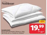 Bettdecke im Segmüller Prospekt Ganzjahresbett von Noblesse im aktuellen Segmüller Prospekt für 19,99 €