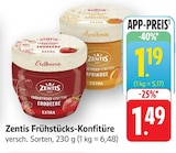 Frühstücks-Konfitüre Erdbeere Angebote von Zentis bei EDEKA Frankfurt für 1,19 €