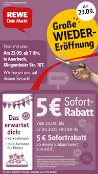 REWE Prospekt Dein Markt mit 28 Seiten