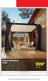 Pergola en promo dans le catalogue Carrefour à la page 71