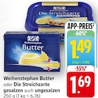 Butter Angebote von Weihenstephan bei EDEKA Singen für 1,49 €