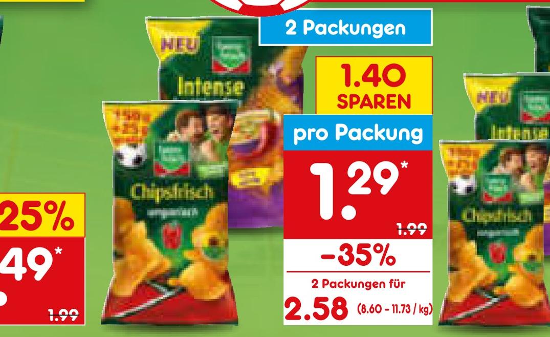 Aktuelle Chips Angebote bei Netto Marken-Discount in Duisburg Aktuelles Chips Angebot bei Netto Marken-Discount in Duisburg ab 0,95 €