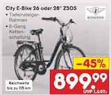 City E-Bike 26 oder 28" Z505 Angebote von ZUNDAPP bei Netto Marken-Discount Saarlouis für 899,99 €