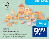 Holzbaustein-Set im ALDI SÜD Prospekt Holzbaustein-Set von TOYLINO im aktuellen ALDI SÜD Prospekt für 9,99 €