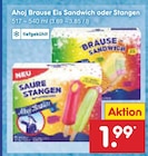 Brause Eis Sandwich oder Stangen bei Netto Marken-Discount im Dorsten Prospekt für 1,99 €