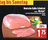 Deutsche Kalbs-Schnitzel oder -Braten von  im aktuellen E center Prospekt für 1,75 €