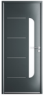 Promo Porte d'entrée aluminium Anouk à 1 190,00 € dans le catalogue Lapeyre à Mérignac