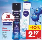 Deospray Angebote von Nivea bei Netto Marken-Discount Neuwied für 2,19 €