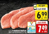 Aktuelles Zarte Schinkenschnitzel Angebot bei EDEKA in Dortmund ab 6,99 €