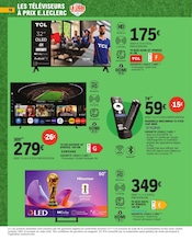 Promos Télévision dans le catalogue "Vague de fraîcheur sur votre budget" de E.Leclerc Télévision en promo dans le catalogue E.Leclerc à la page 16