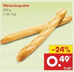 Weizenbaguette Angebote bei Netto Marken-Discount Düsseldorf für 0,49 €