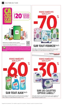 Catalogue Intermarché Hyper de la semaine 21, "-50% DE REMISE IMMÉDIATE SUR LE 2ÈME", page 2, 27/05/2026 - 07/06/2026 Prospectus Intermarché Hyper en cours, "-50% DE REMISE IMMÉDIATE SUR LE 2ÈME", page 2 sur 48