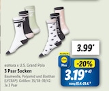 Socken Angebote von esmara x U.S. Grand Polo bei Lidl Dresden für 3,99 €