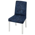 Stuhl weiß/Kvillsfors dunkelblau/blau Kvillsfors dunkelblau/blau von BERGMUND im aktuellen IKEA Prospekt für 74,99 €